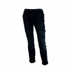 PANTALON BIKER REGULAR NEGRO